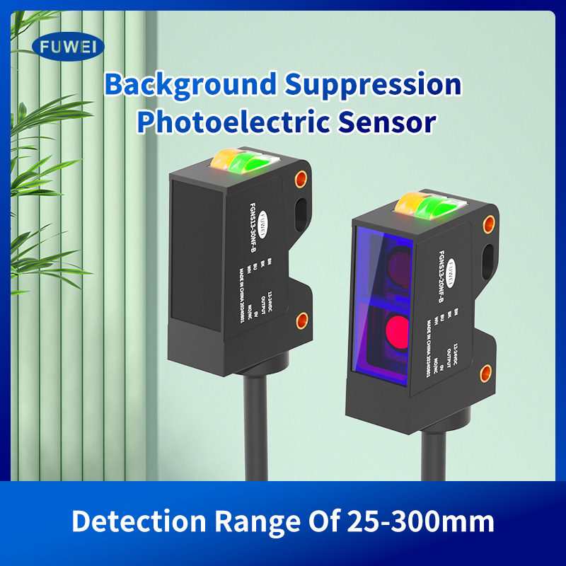 Utforska den utmärkta prestanda och breda tillämpning av FGNS13-20NF-B Series bakgrundsundertryckning Fotoelektrisk sensor