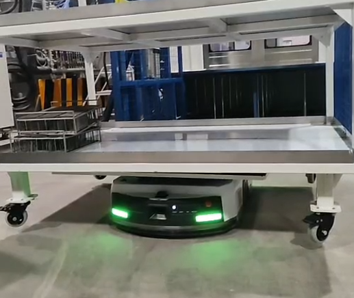 Intelligent Sandblasting Transport: En intelligent accelerator för produktbehandling