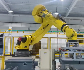 Projektfall | AMR Composite Robot Aluminium Plate CNC bearbetning Laddning och lossning av automatisering