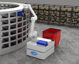 Automatiserad lösning för lastning och lossning av sammansatta robotar inom det medicinska området