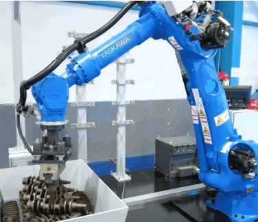 3D Vision Guided Automated Loading of Crankaxel Arbetsstycken