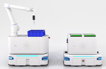 Hög repeterbarhet Positioneringsnoggrannhet, tillämpning av Fuwei Intelligent Collaborative Robot i halvledarförpackning