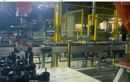3D -synstyrd automatisk utfodring av luftkompressorer