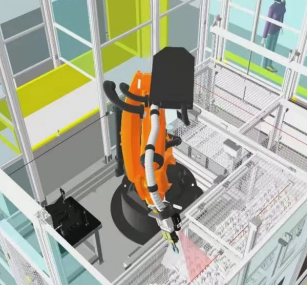 3DVision Guided Automated Loading of Crankaxel Arbetsstycken