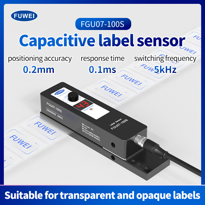 FUWEI FGUO7-100S hög hastighet transparent etikettsensor