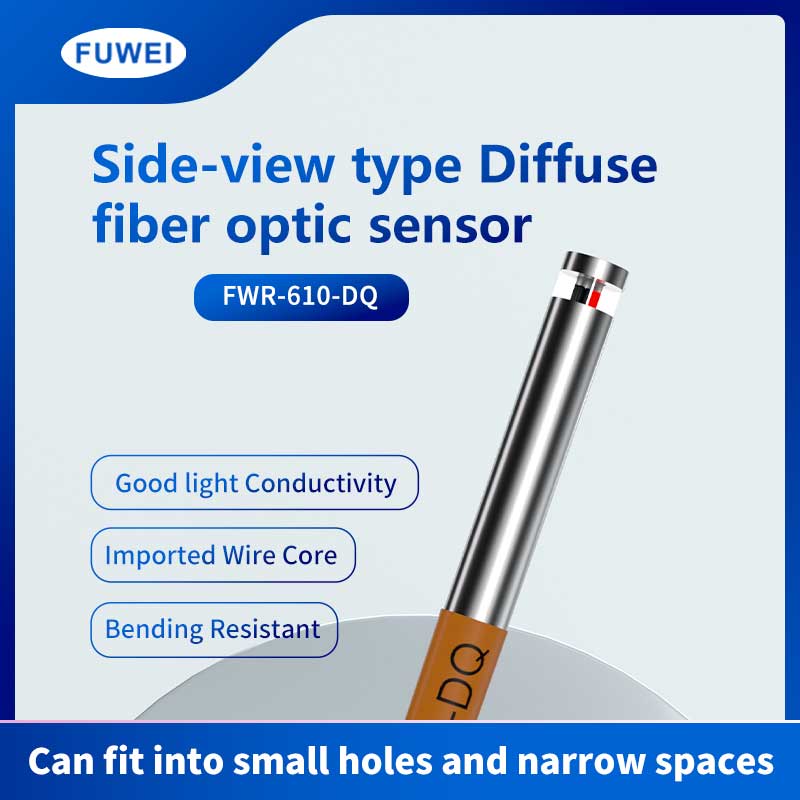 M6 böjmotstånd diffus reflektion fiber optisk sensor