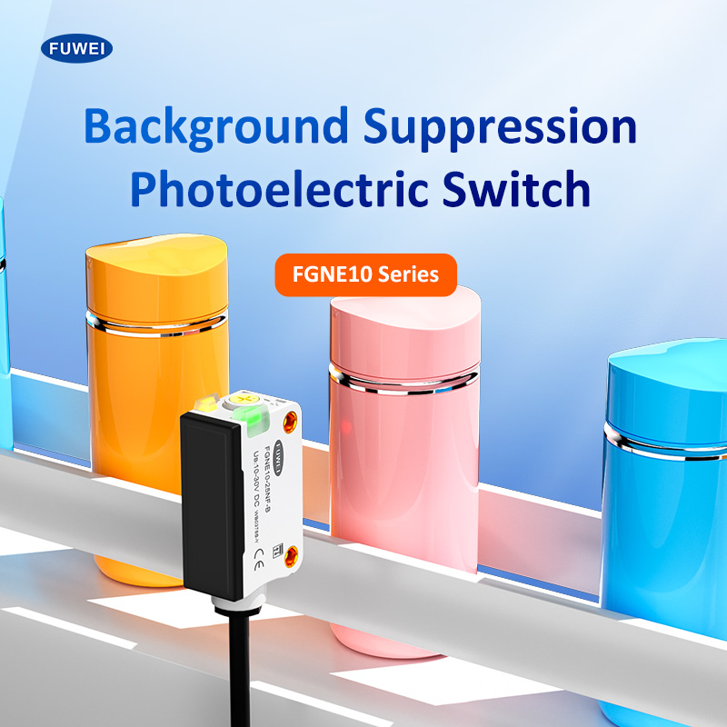 Fyrkantig fotoelektrisk sensor FGNE10-25NF-B